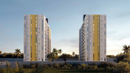 Apartamentos no NEU Smart Haus com 2 dormitórios e sacada - Foto 4