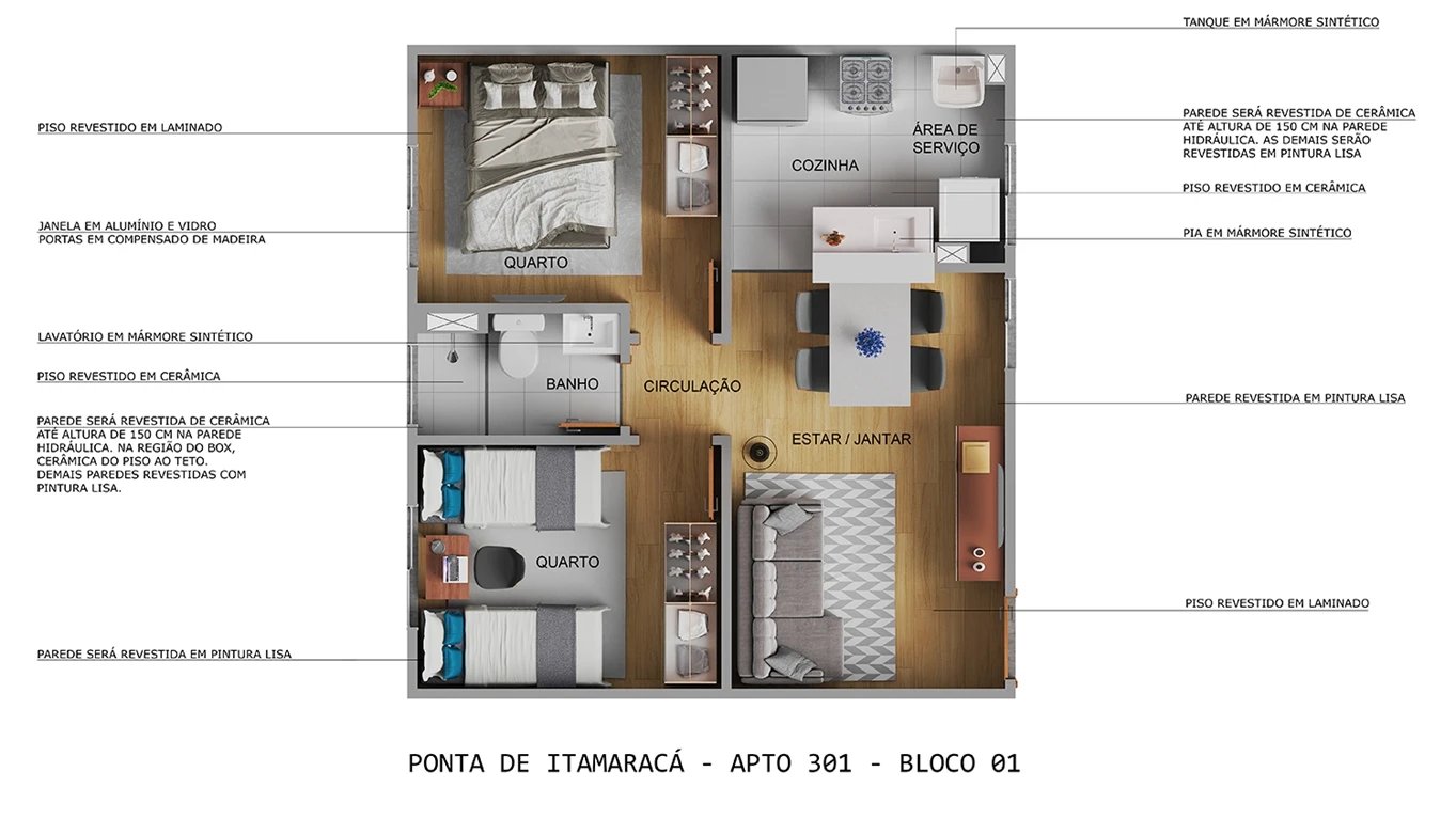 ESGOTADO - Residencial Pontal de Itamaracá - Foto 13