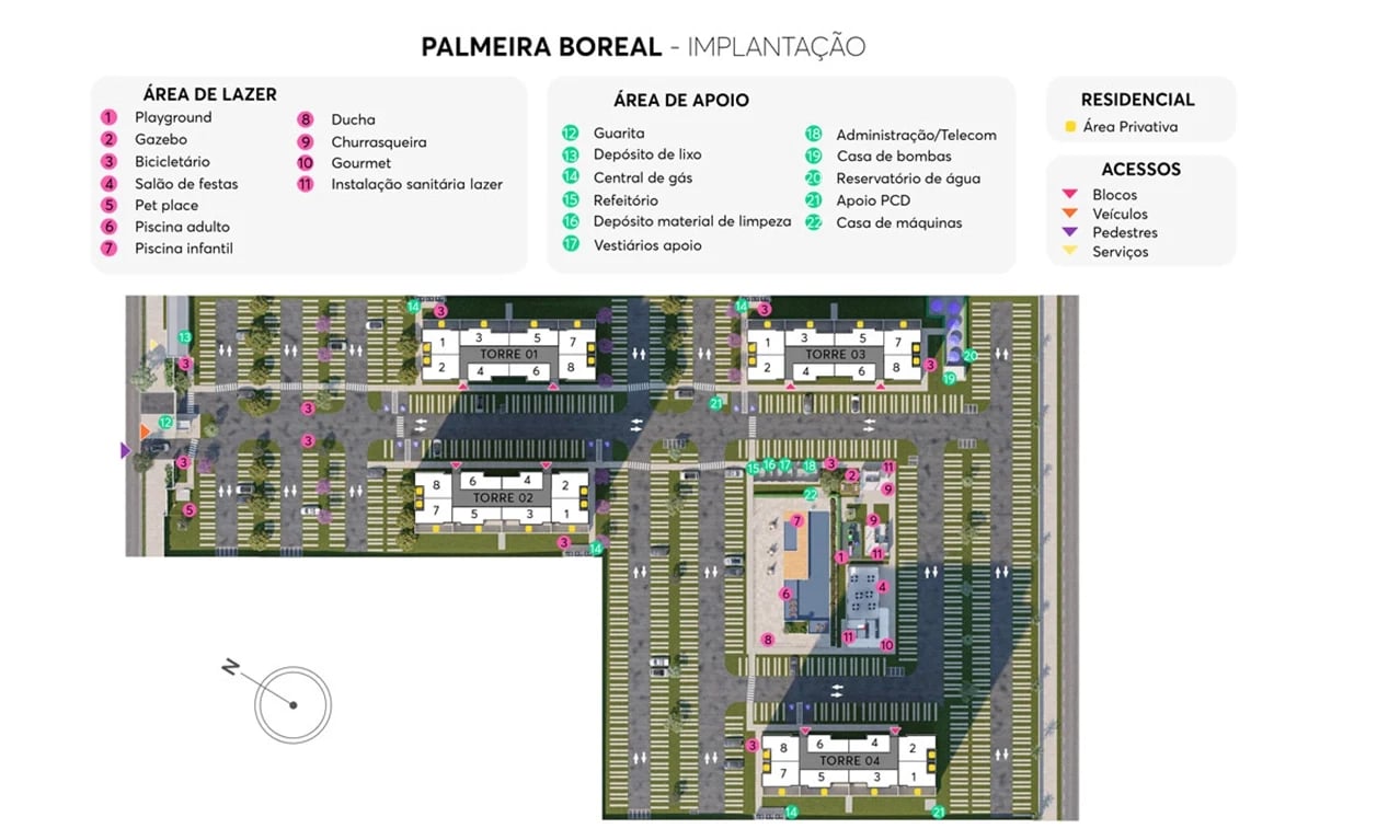 Residencial Palmeira Boreal - ESGOTADO - Foto 19