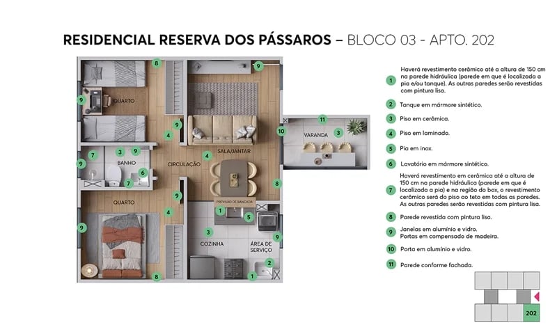 Residencial Reserva dos Pássaros - Foto 11