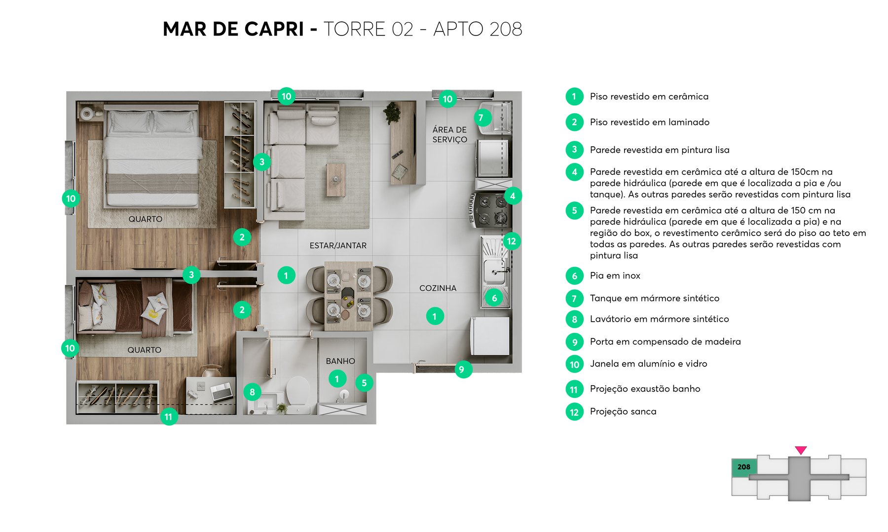 Residencial Mar de Capri - Foto 14