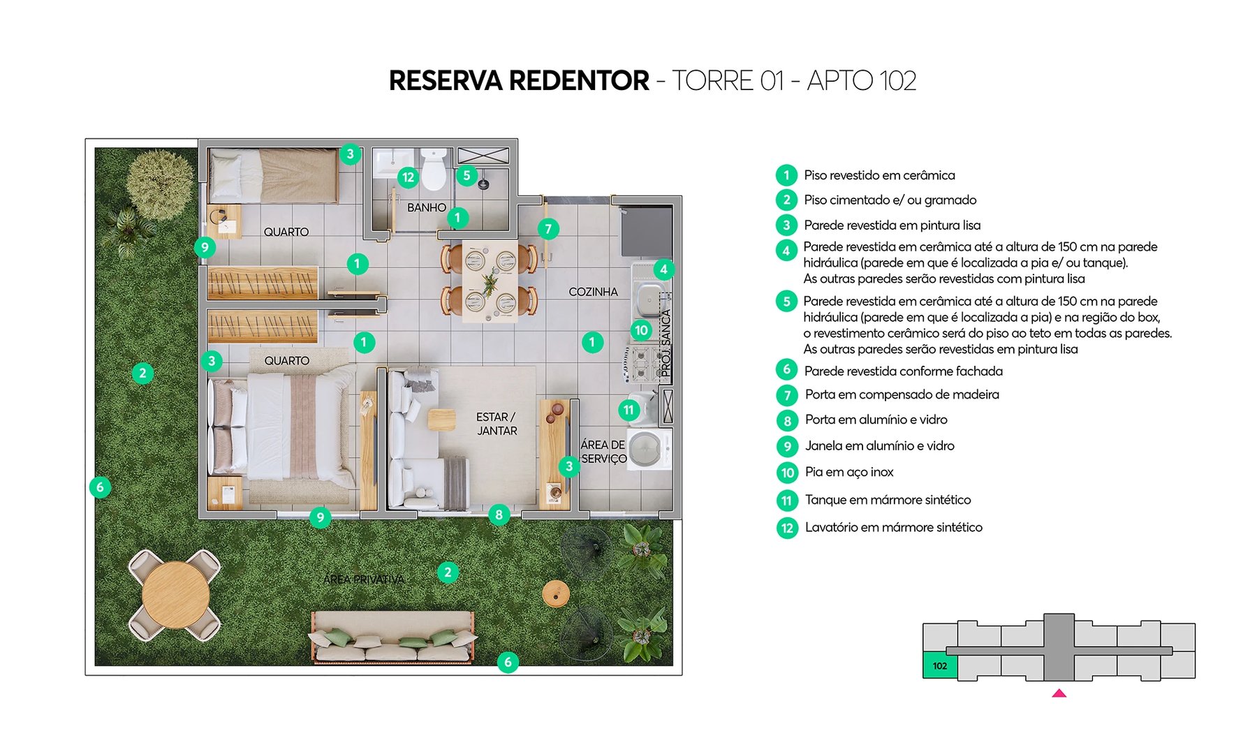 Residencial Reserva Redentor - Foto 13