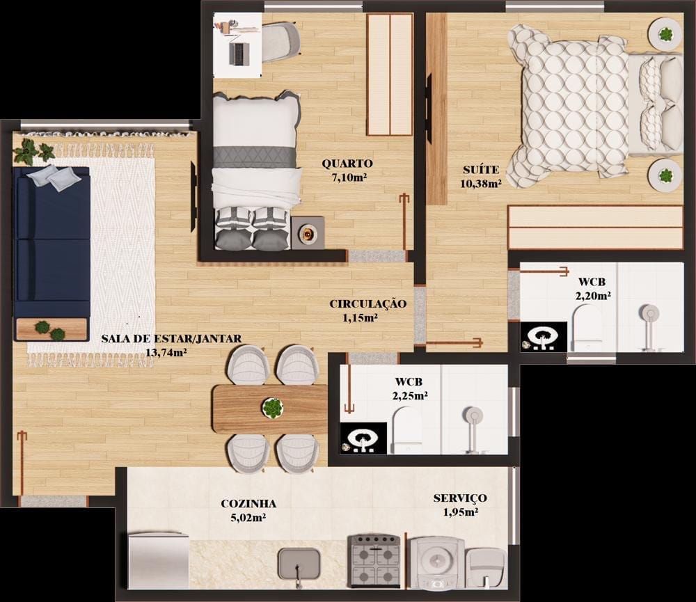 Apartamento padrão à Venda, Primavera, Vitória da Conquista, BA - Foto 12