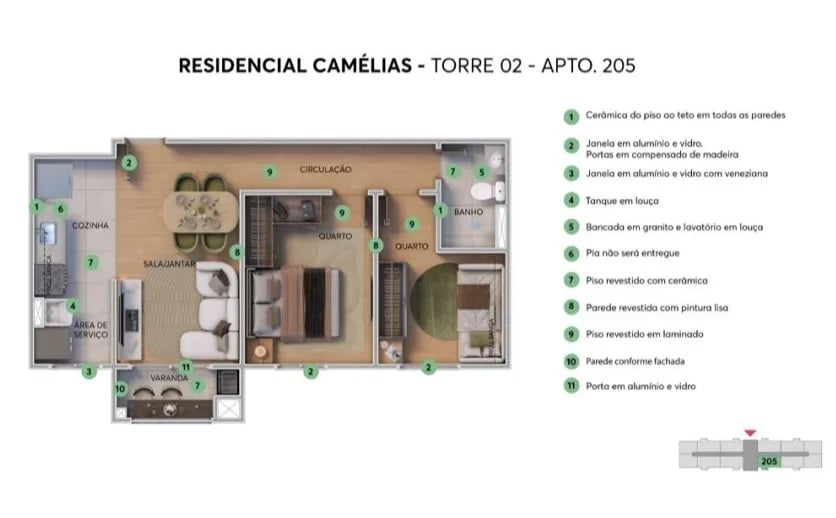 ESGOTADO - Residencial Camélias - Foto 13