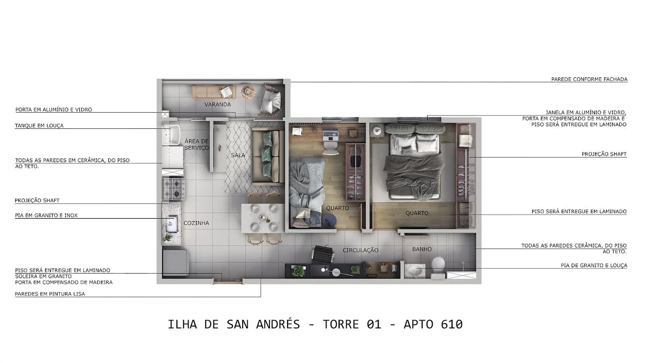 ESGOTADO - Residencial Ilha de San Andrés - Foto 5