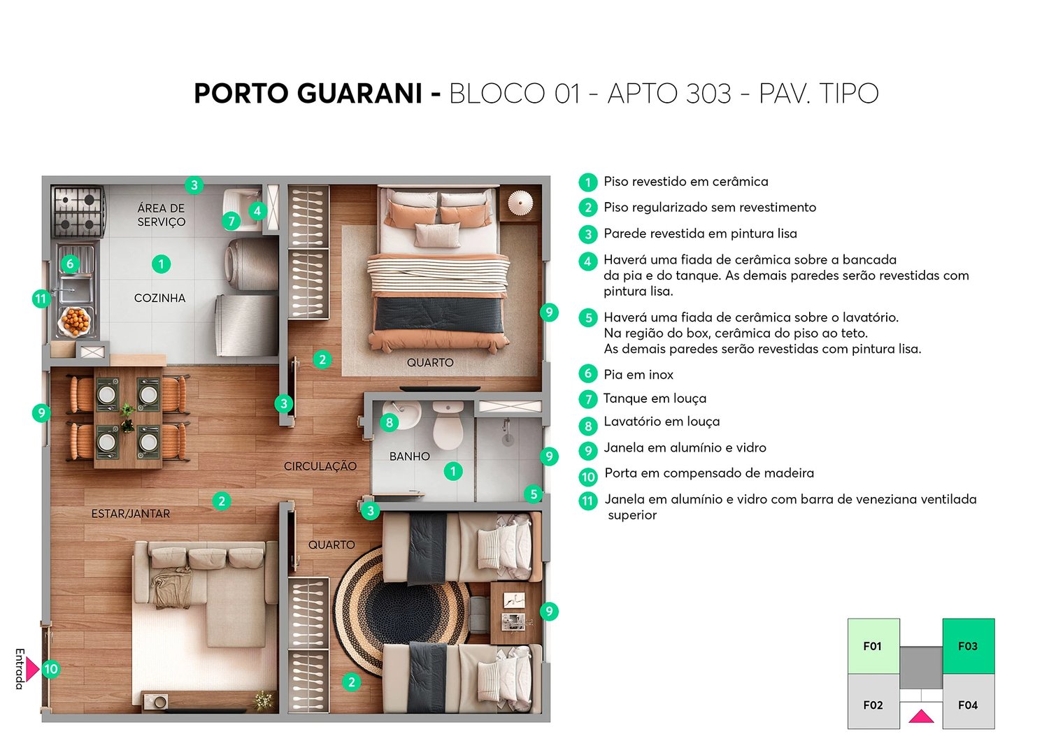 Residencial Porto Guarani - Foto 10