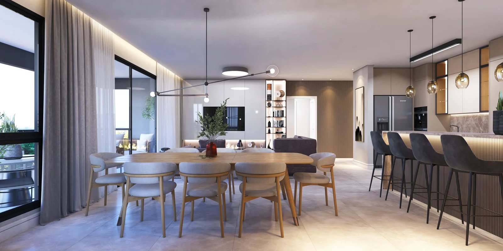 Apartamento no Aggius com 2 suítes - Foto 4