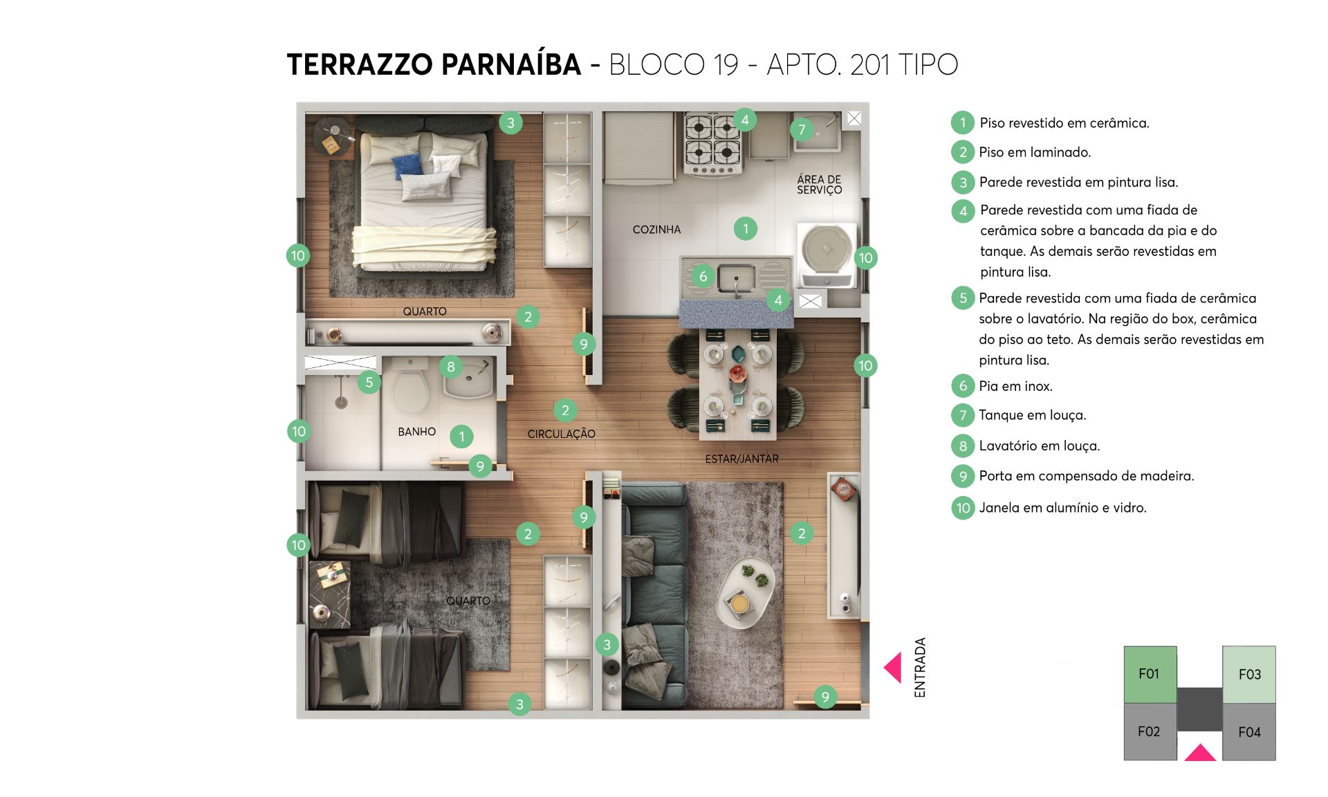 Residencial Terrazzo Parnaíba - Foto 14