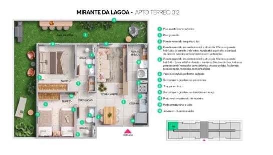 Residencial Mirante da Lagoa  - Foto 19