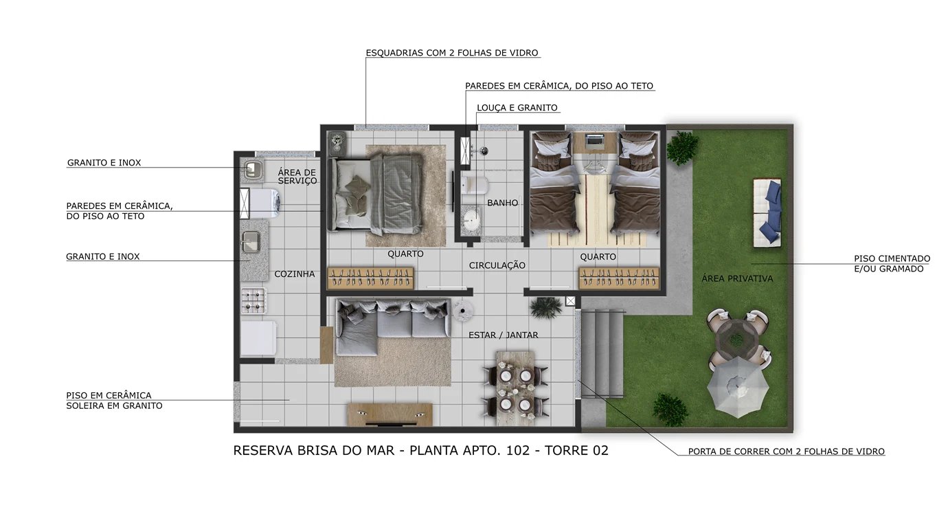 Imóvel Pronto - Residencial Reserva Brisa do Mar - Foto 16