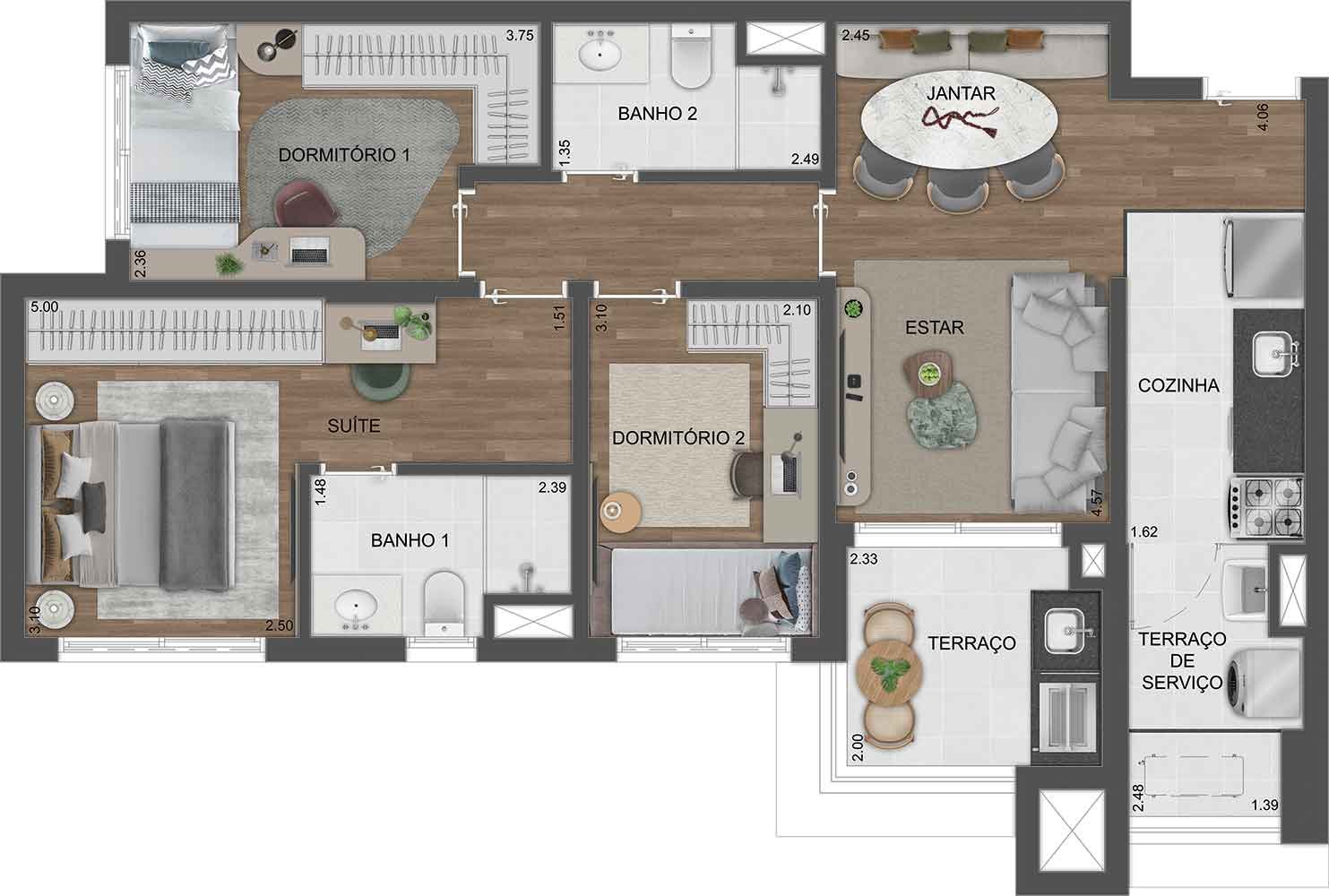 Residencial Reserva São Caetano Parque - Foto 48
