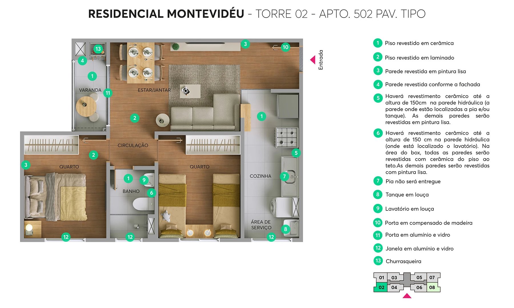 Residencial Montevidéu - Foto 12