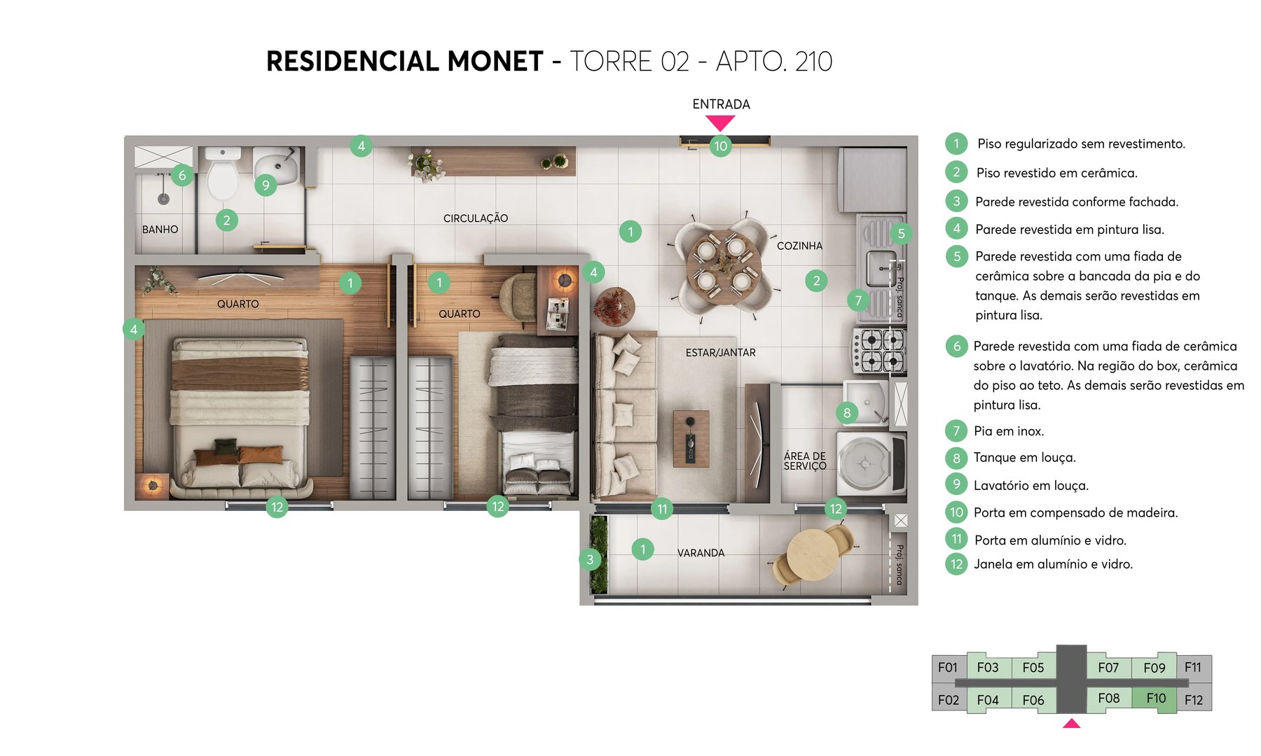 Residencial Monet - Foto 13