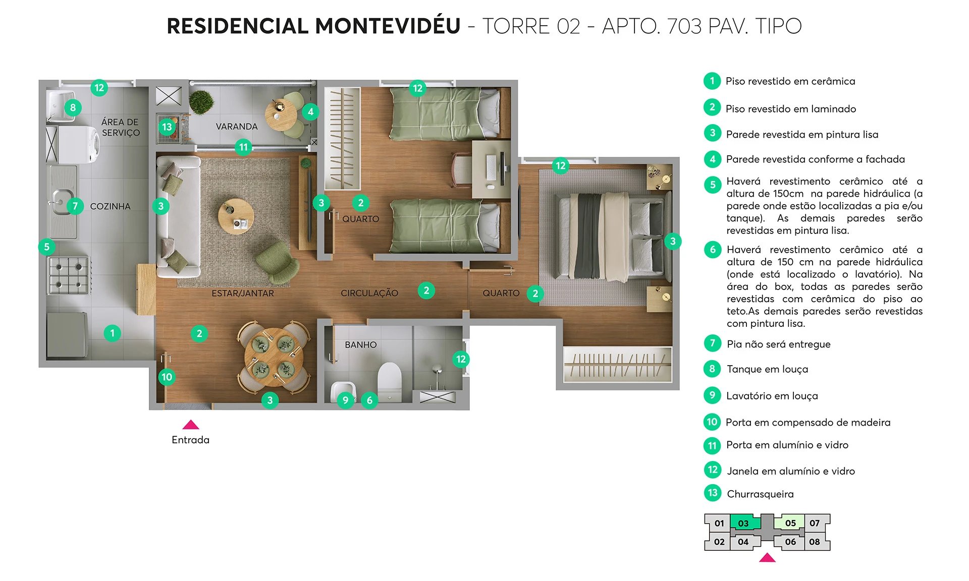Residencial Montevidéu - Foto 11