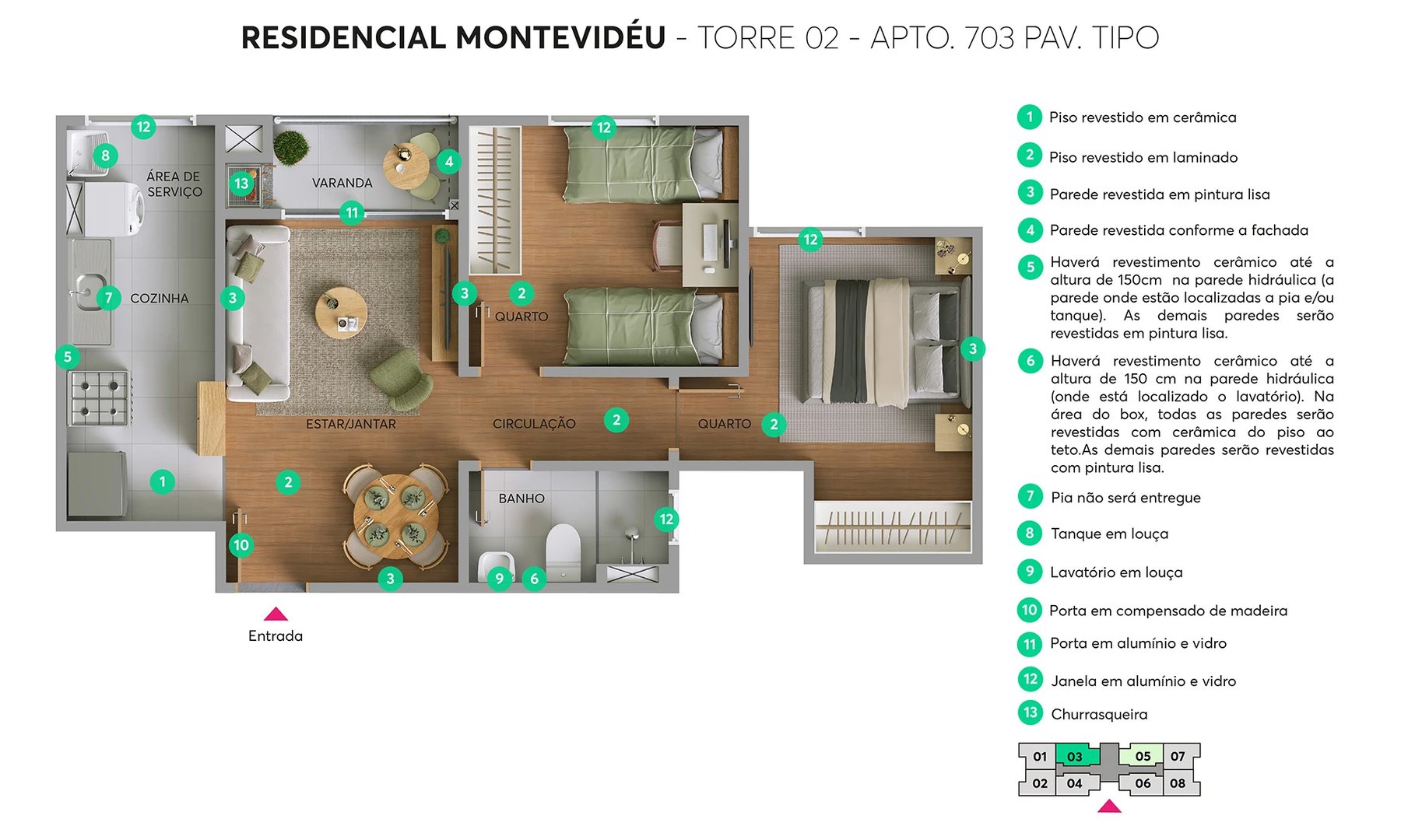 Residencial Montevidéu - Foto 11