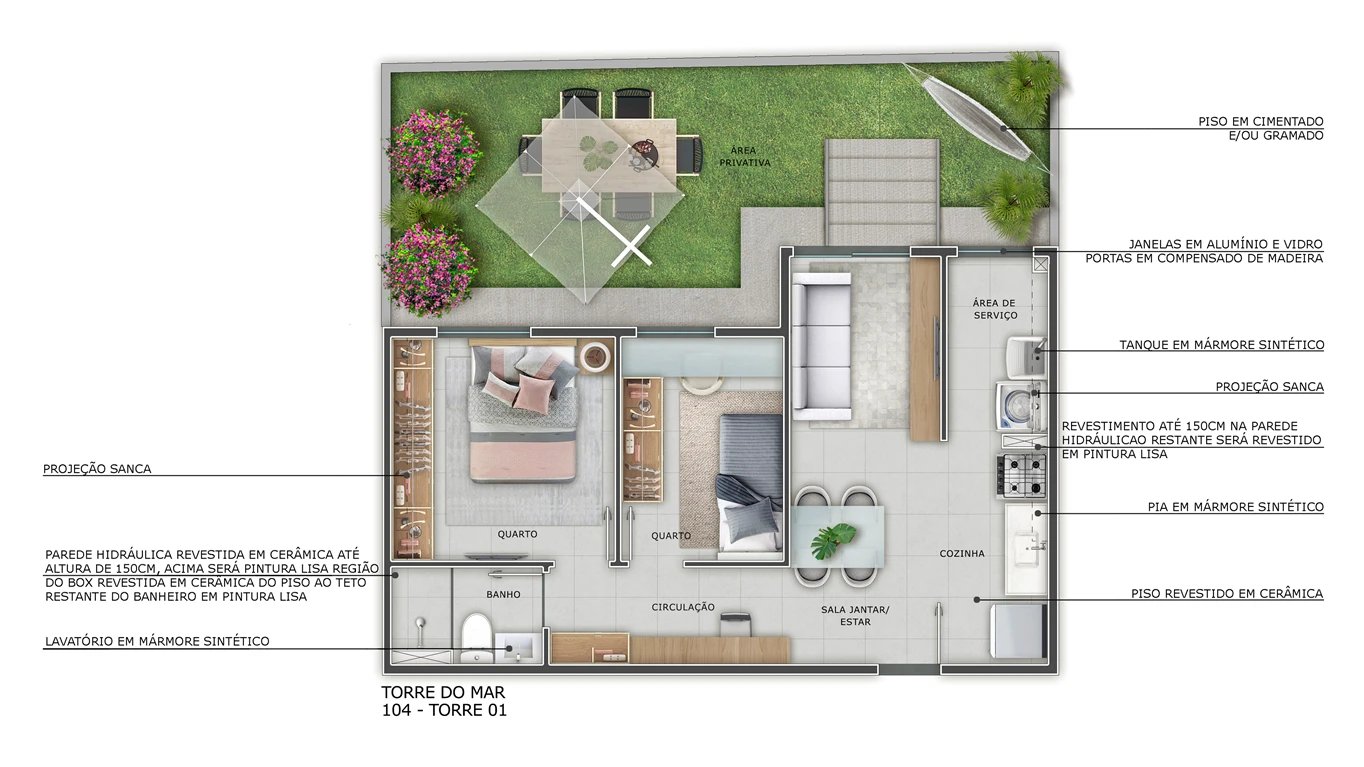 Residencial Torre do Mar - Foto 16