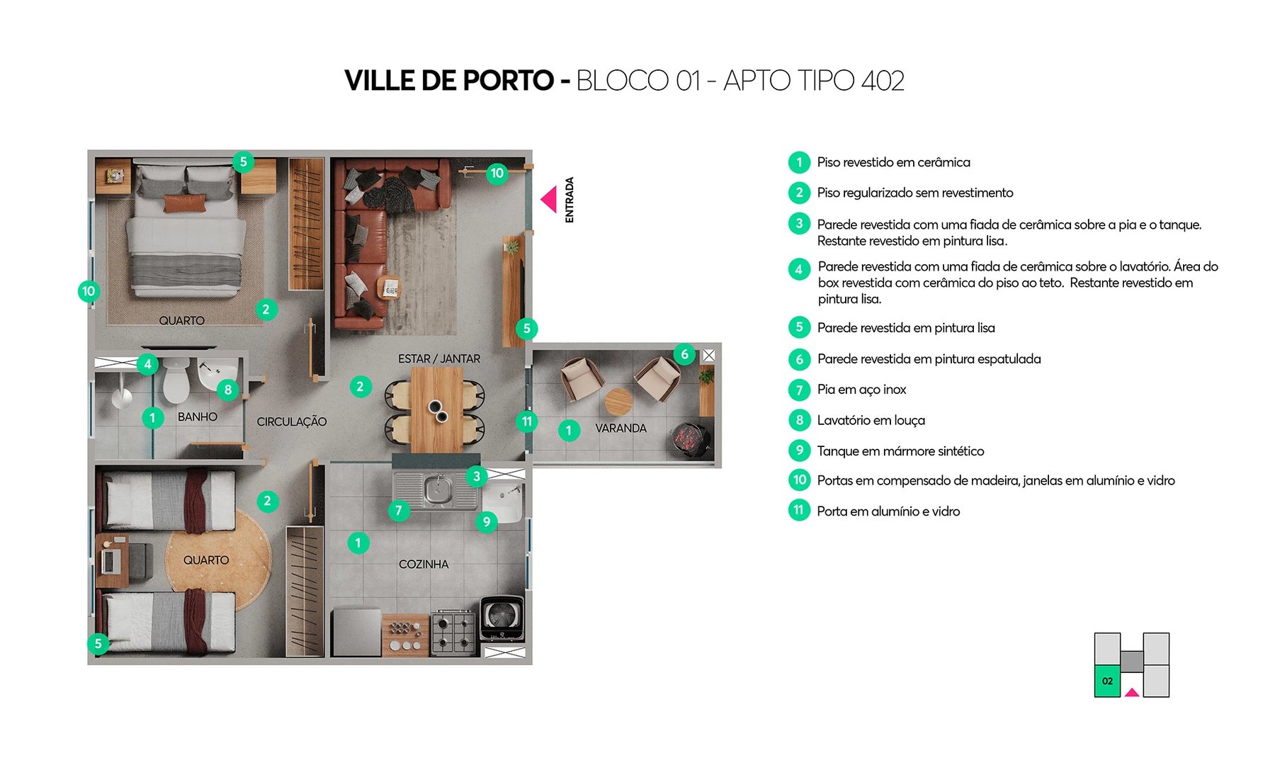 Residencial Ville de Porto - Foto 13