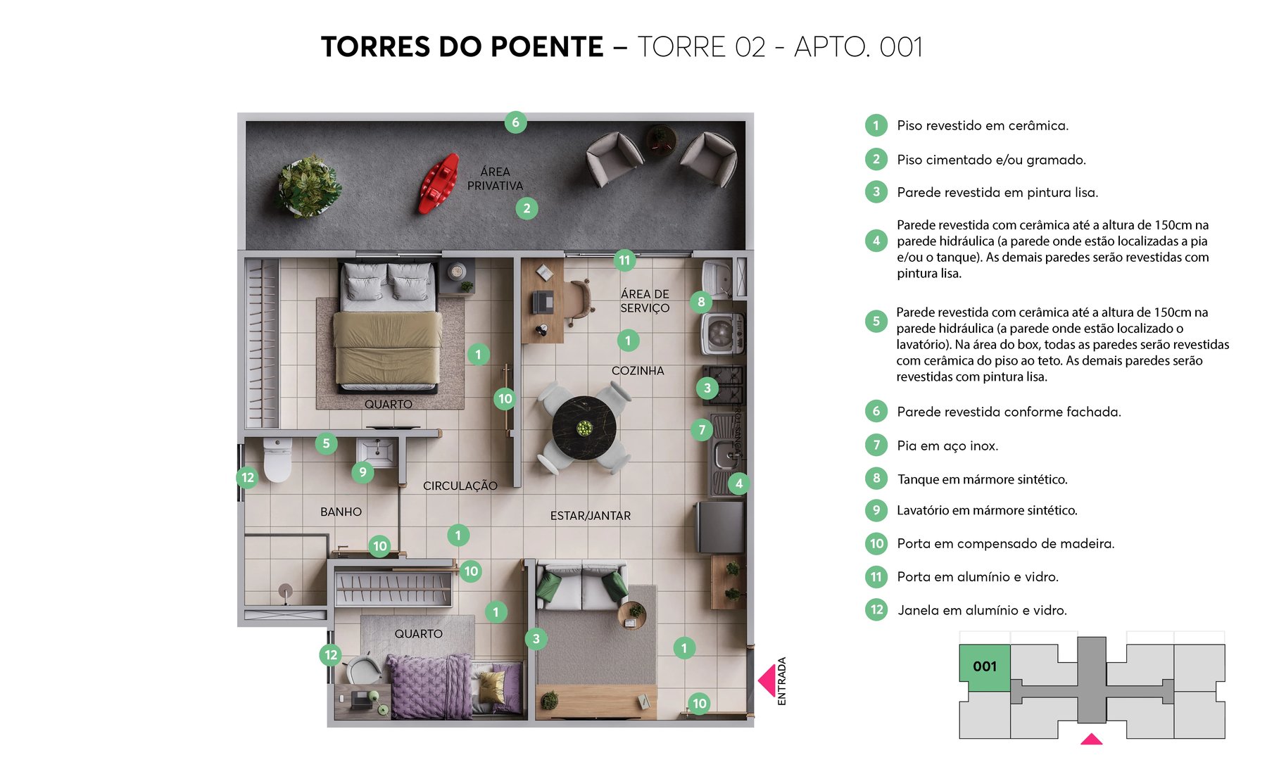 Residencial Torres do Poente  - Foto 15