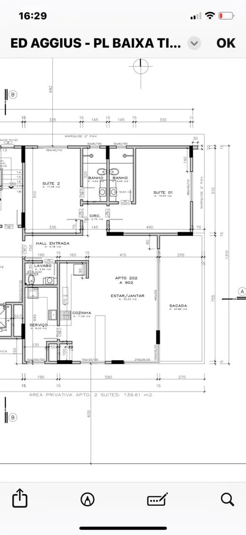 Apartamento no Aggius com 2 suítes - Foto 6