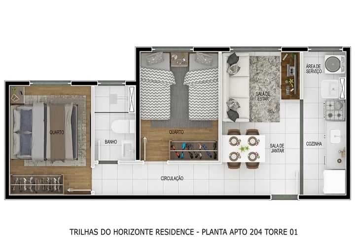 Trilhas do Horizonte Residence - Foto 17