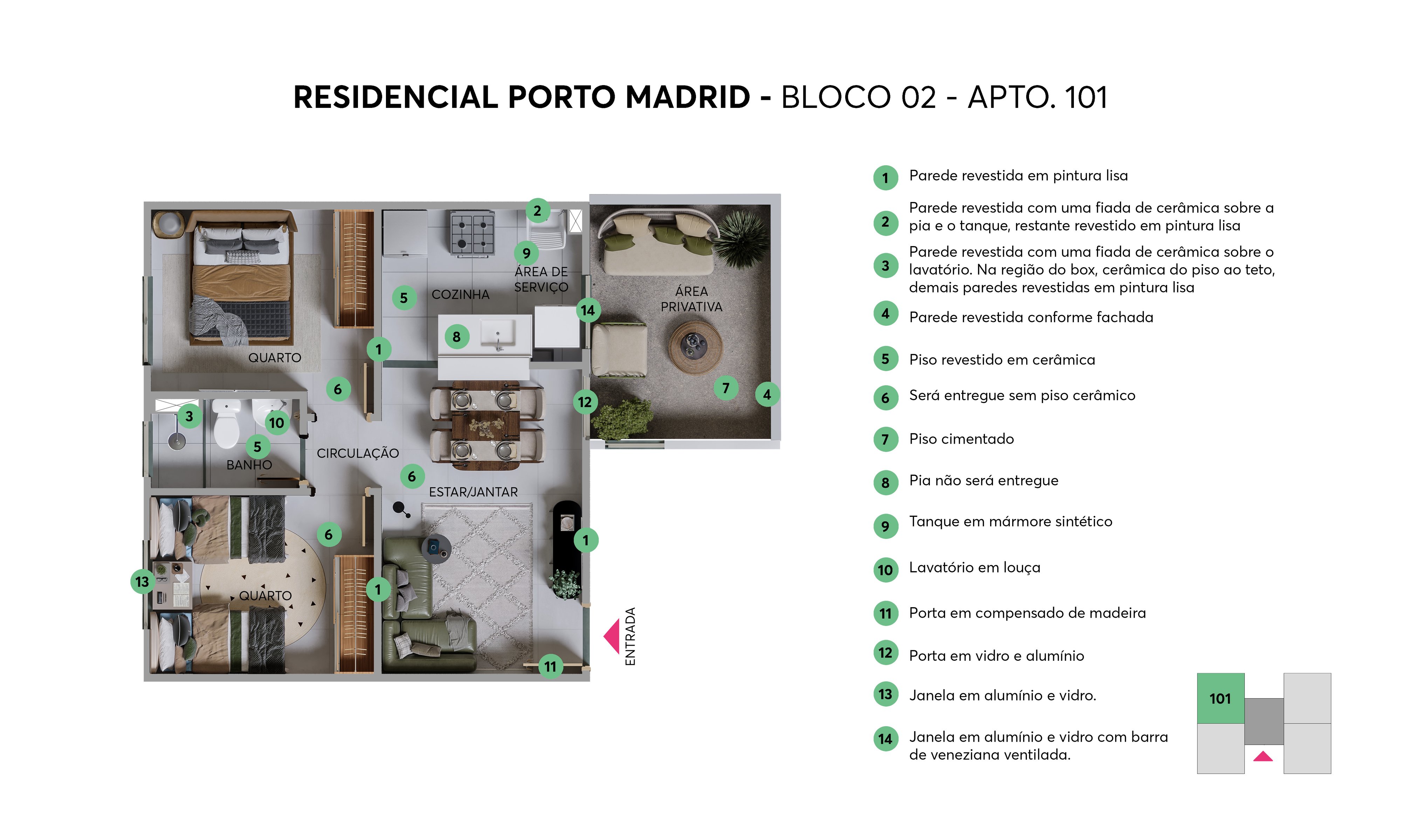 Residencial Porto Madrid, foto 12