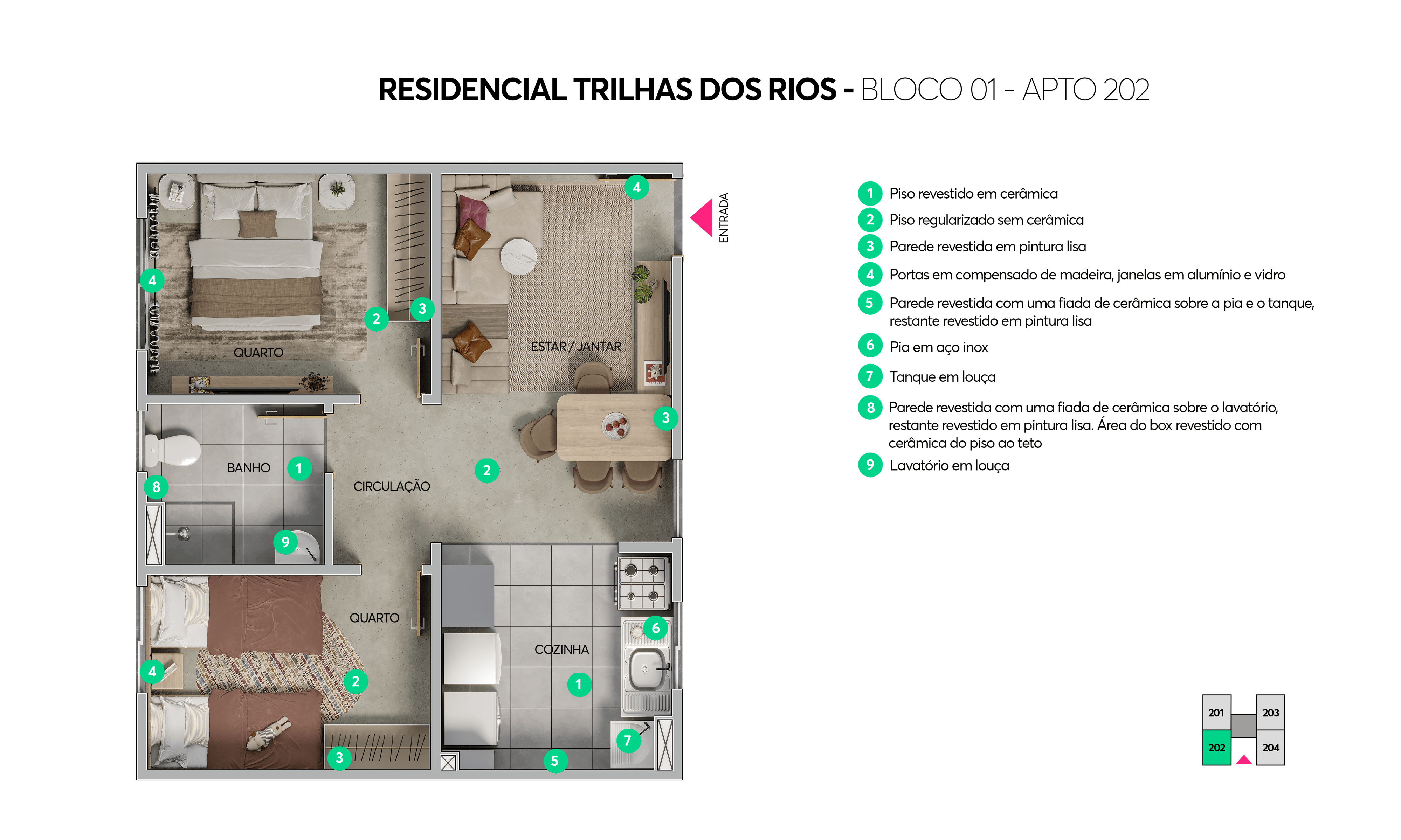 Residencial Trilhas dos Rios, foto 14