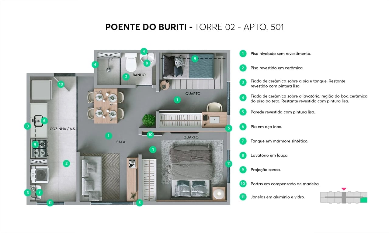 Residencial Poente do Buriti - Foto 12