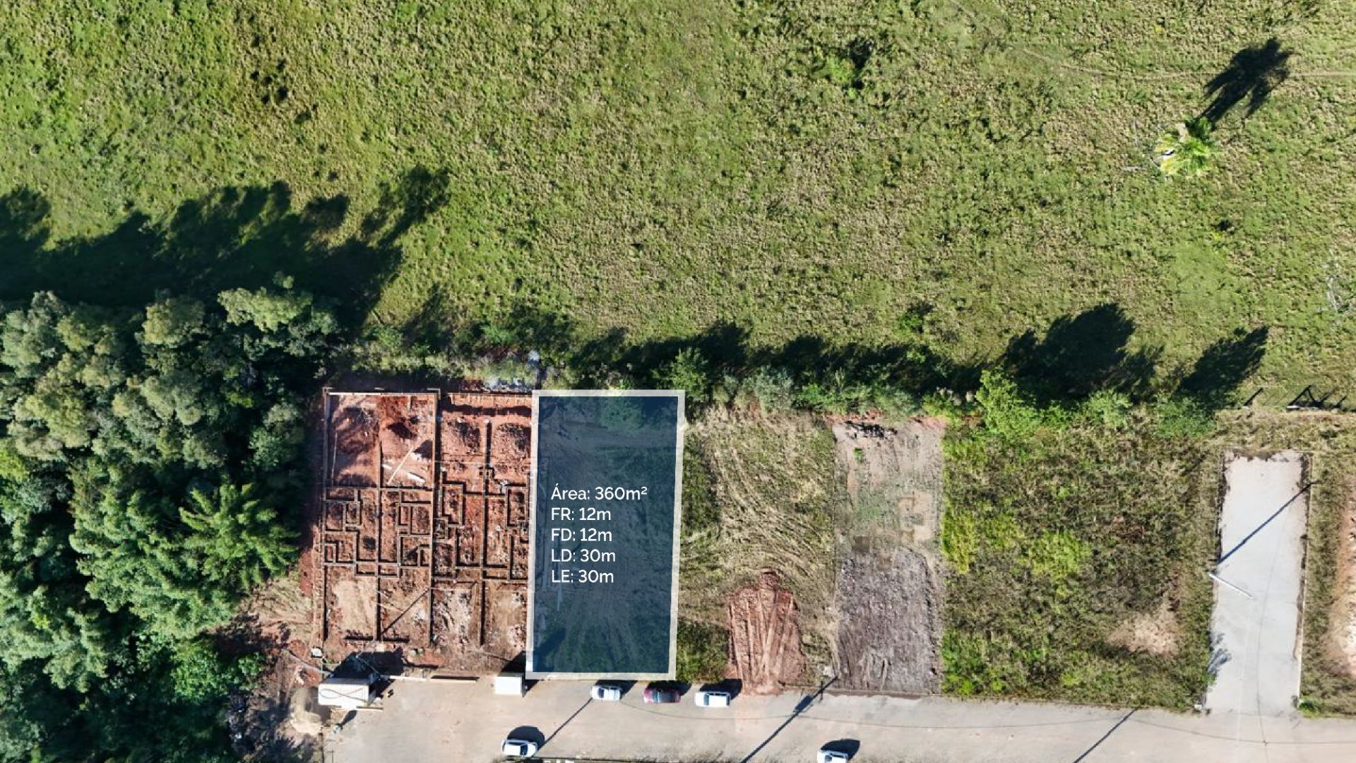 Terreno em Vera Cruz com 360 m²
