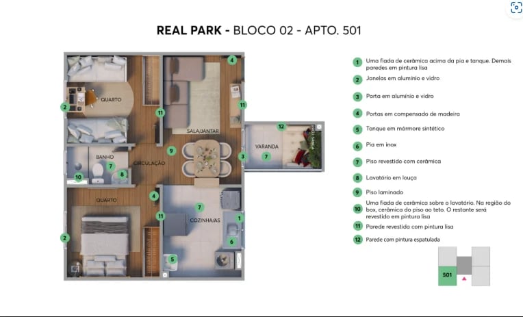 Residencial Real Park  - Foto 12