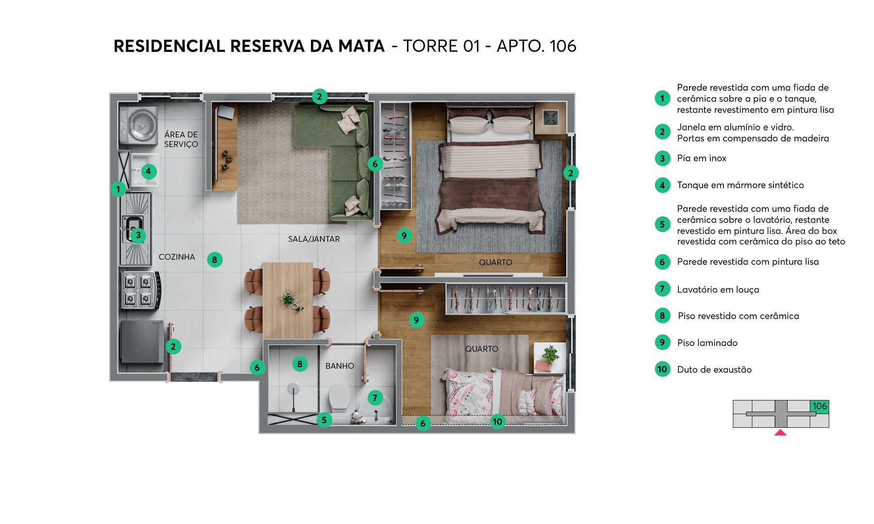  Residencial Reserva Da Mata  - Foto 12