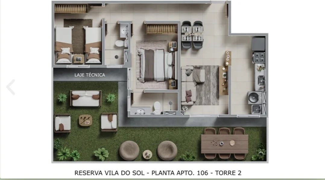 Residencial Sensia Reserva Vila Do Sol - Foto 15