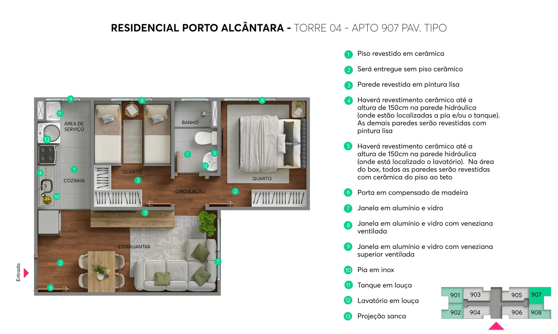 Residencial Porto Alcântara - Foto 8