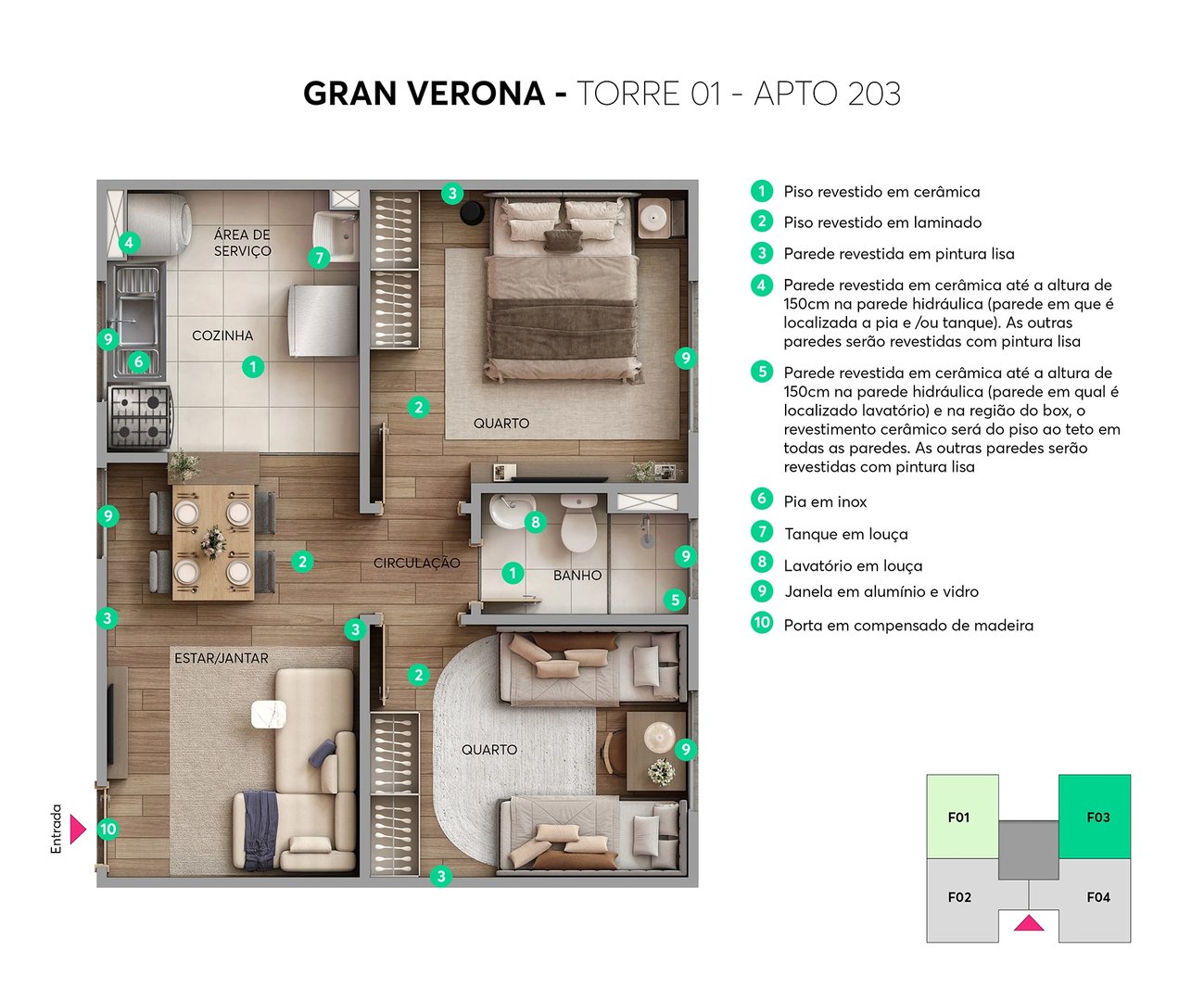 Residencial Gran Verona - Foto 12