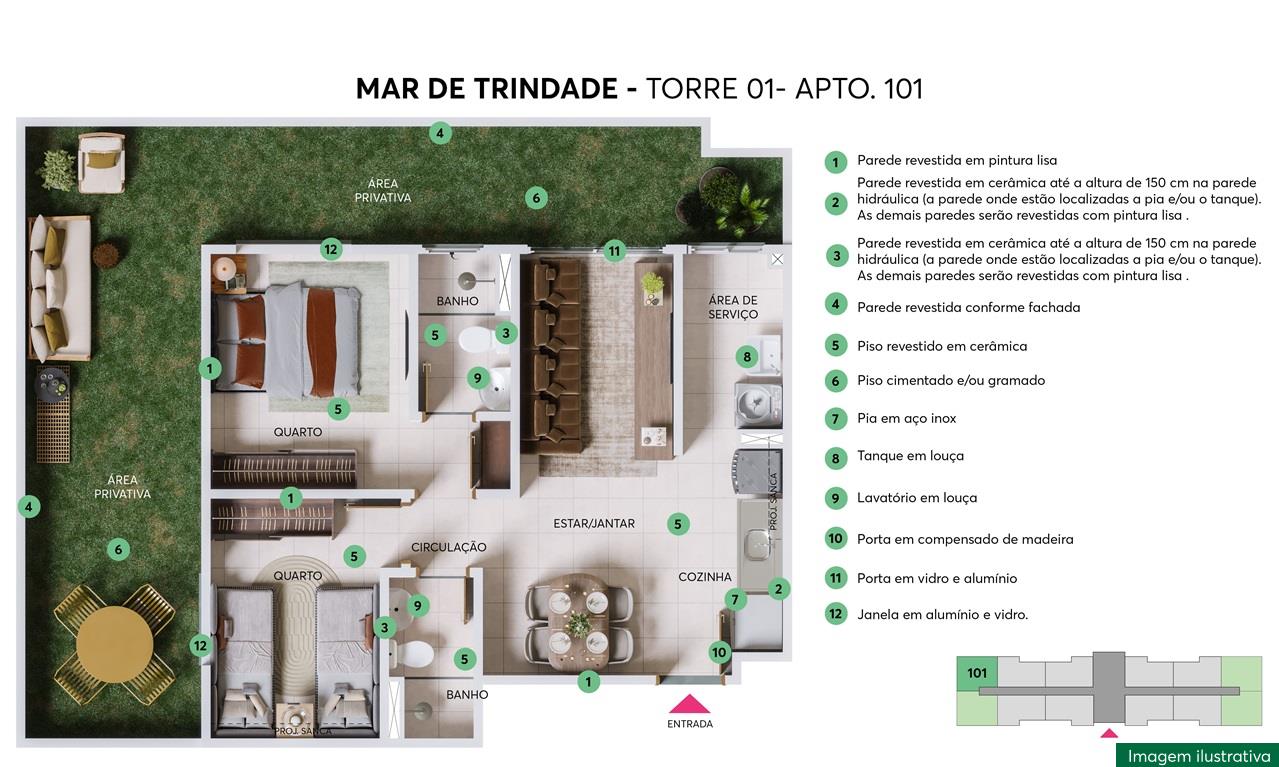 Residencial Mar de Trindade, foto 18