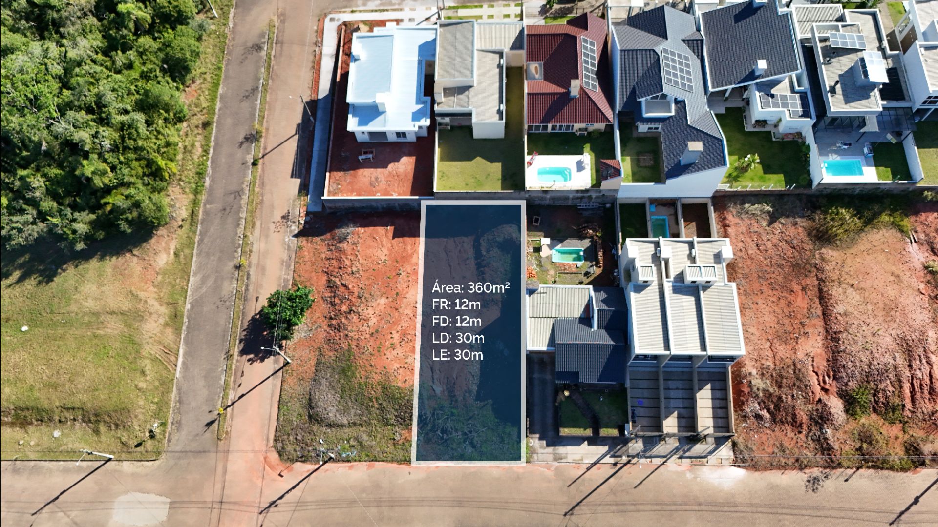 Terreno à venda em Vera Cruz por R$ 135 mil