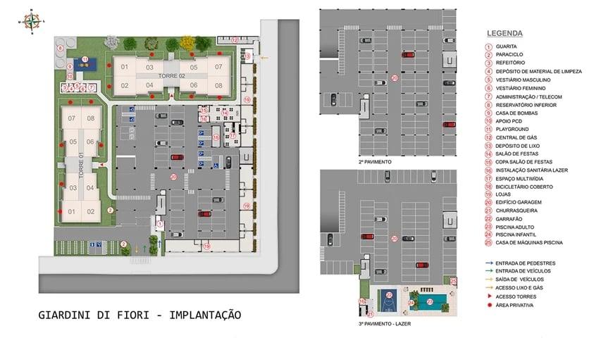 Residencial Giardini di Fiori  - Foto 24