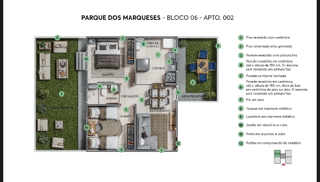 ESGOTADO - Residencial Parque dos Marqueses  - Foto 14
