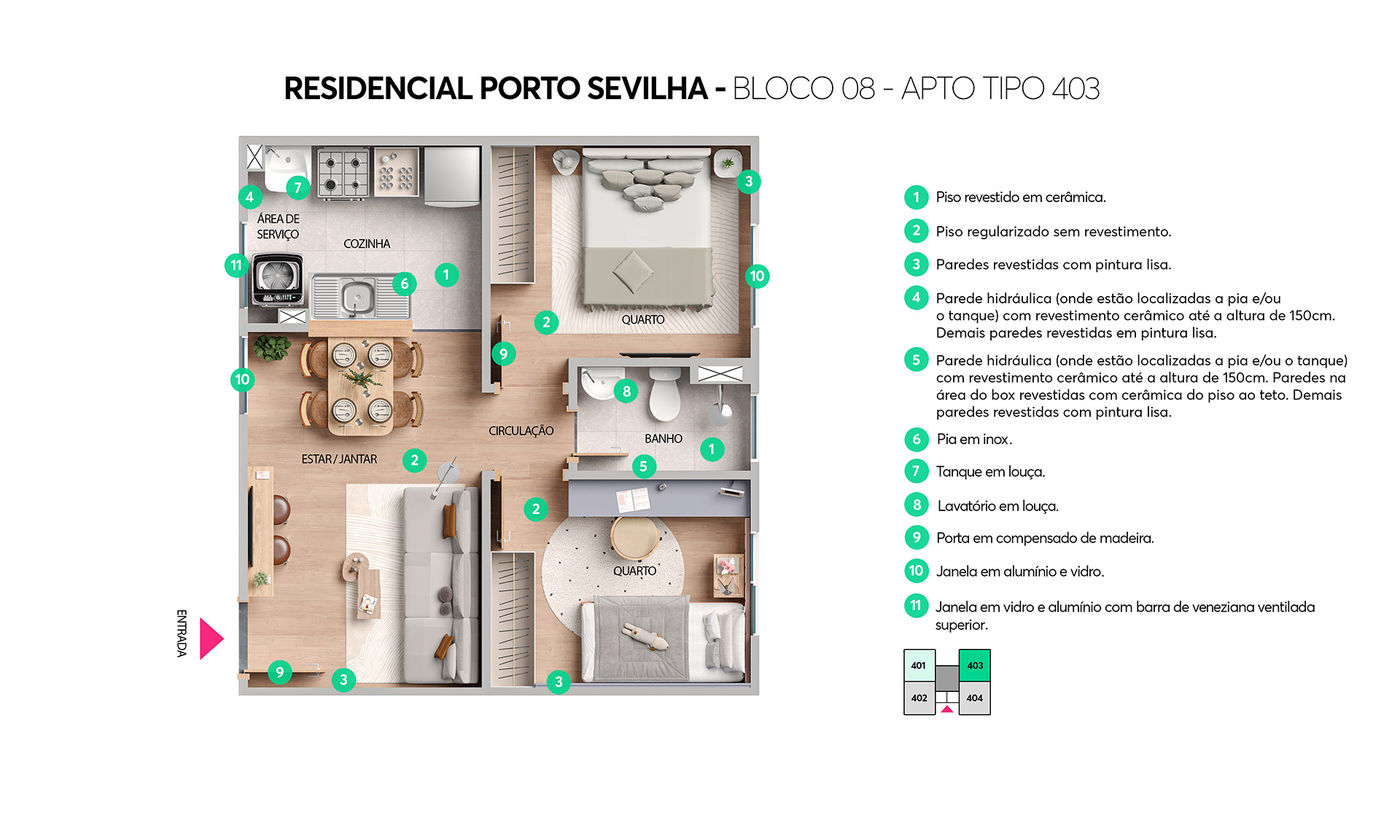 Residencial Porto Sevilha, foto 18