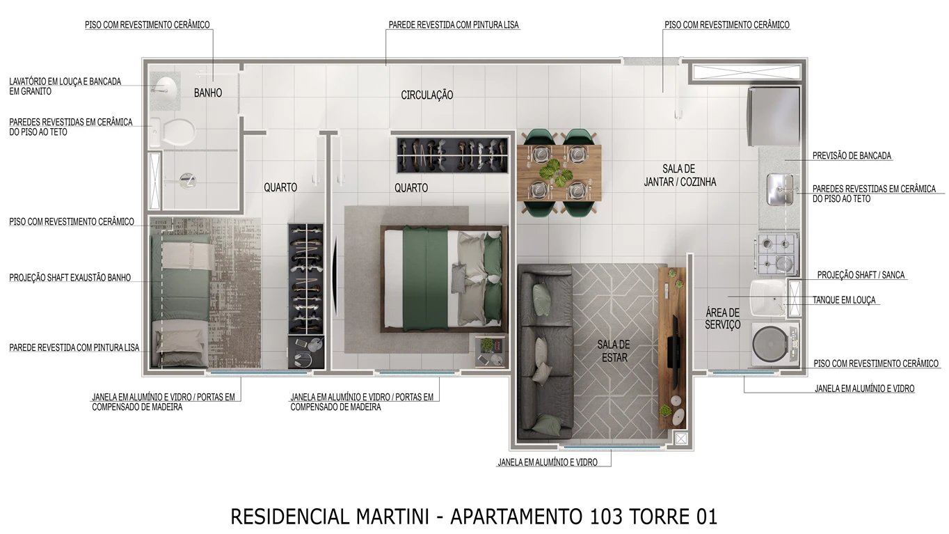 Residencial Martini - Foto 13