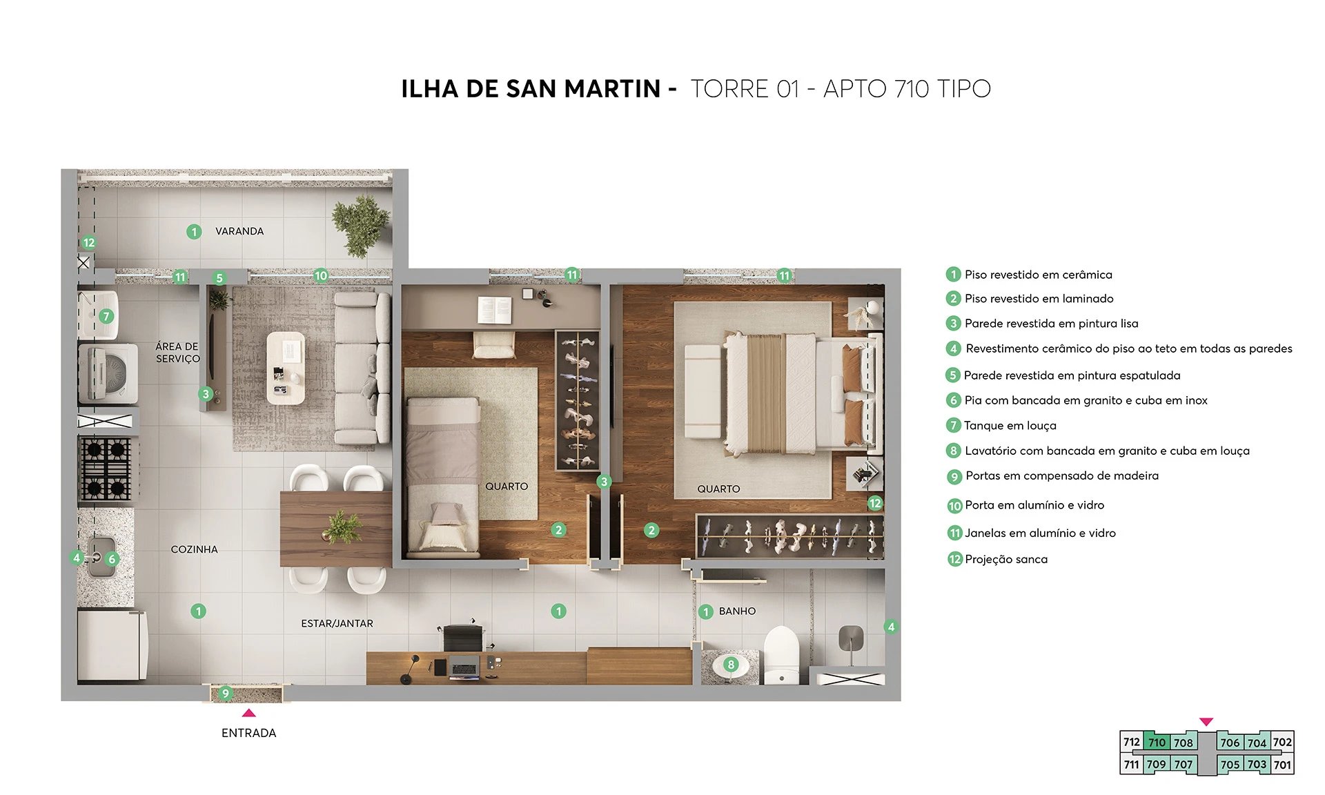 Residencial Ilha de San Martins - Foto 15