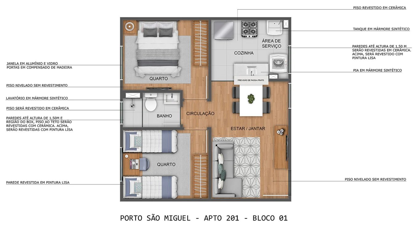 Residencial Porto São Miguel - Foto 12