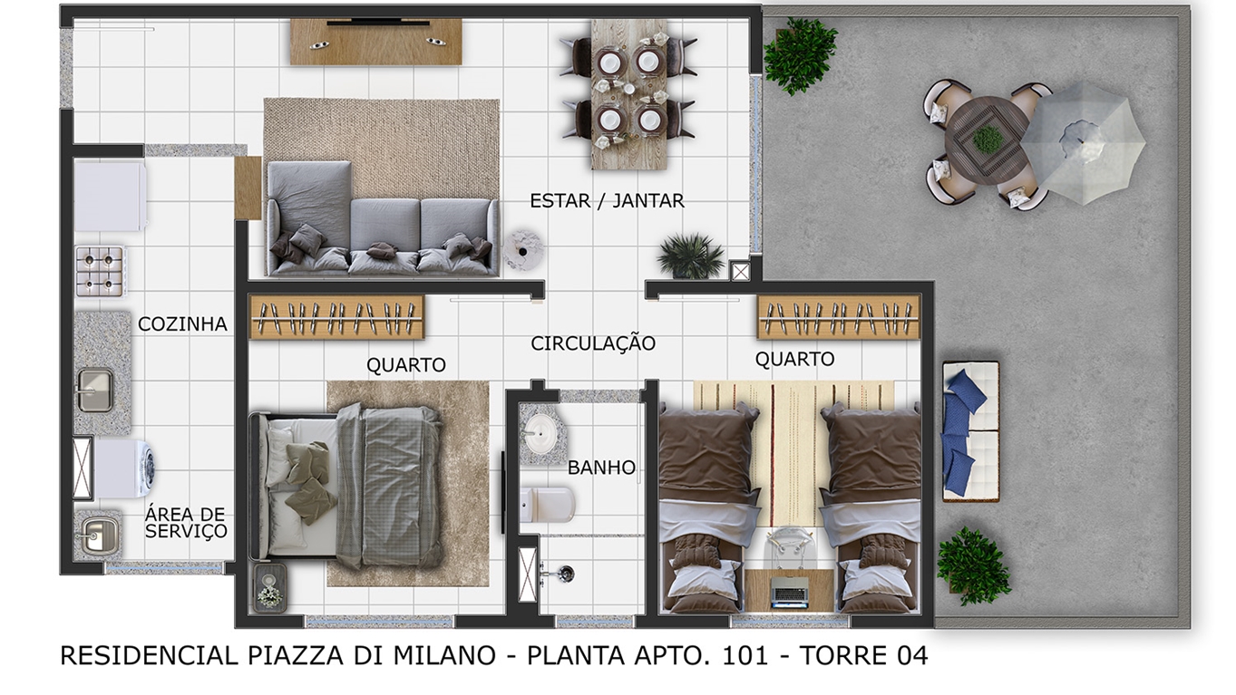 Residencial Piazza di Milano, foto 17