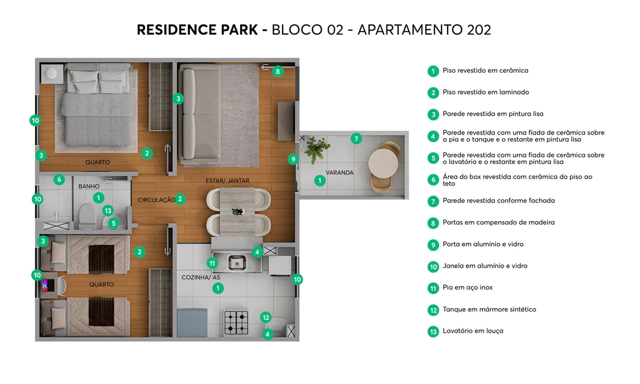 Residencial Residence Park - Foto 12