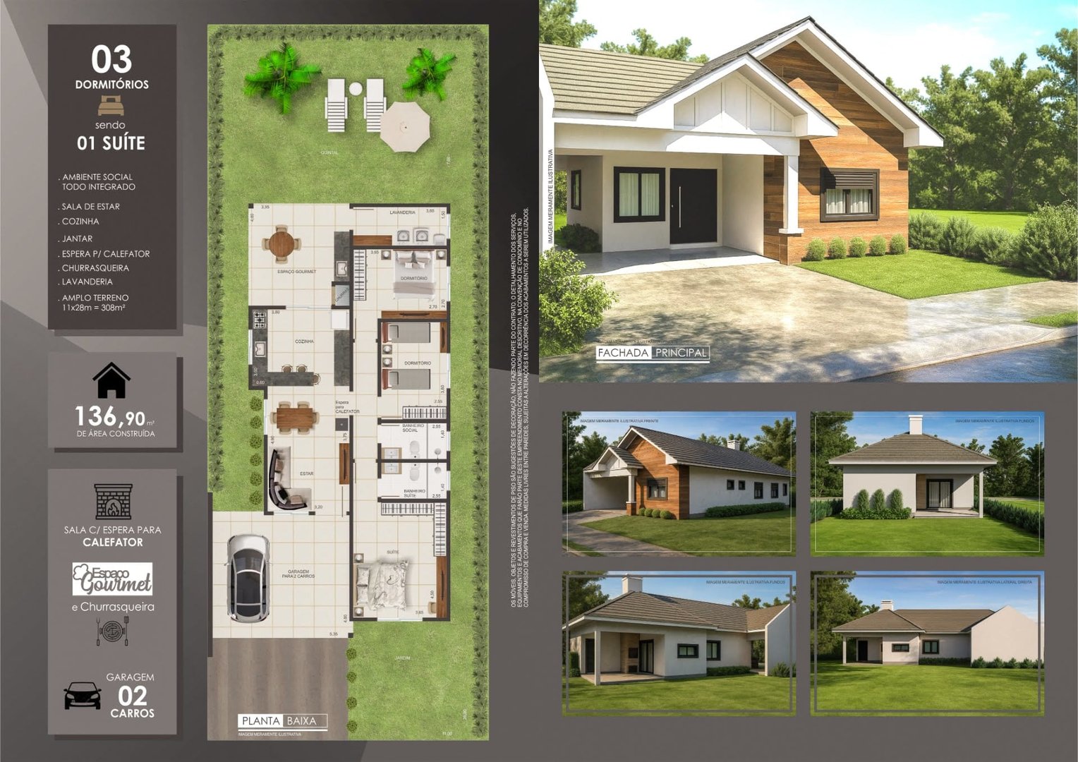 Casa em construção no bairro Country em Santa Cruz do Sul. - Foto 3