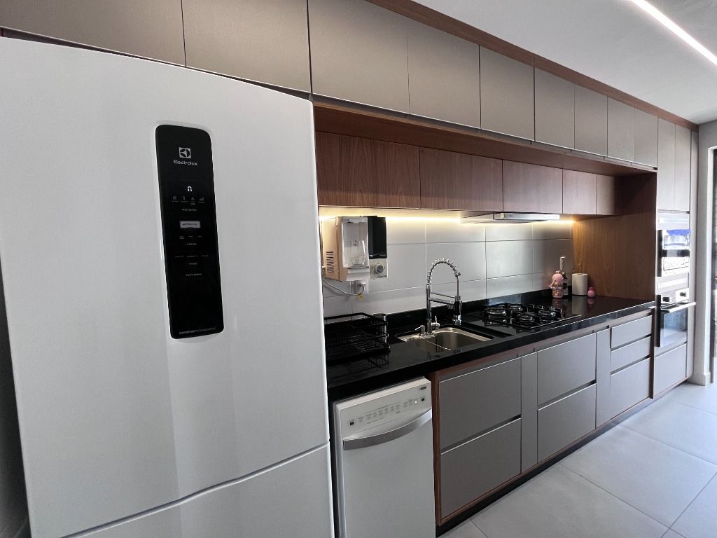 Apartamento 3 dormitórios mobiliado com 2 vagas perto da praia no canto do forte — foto 10