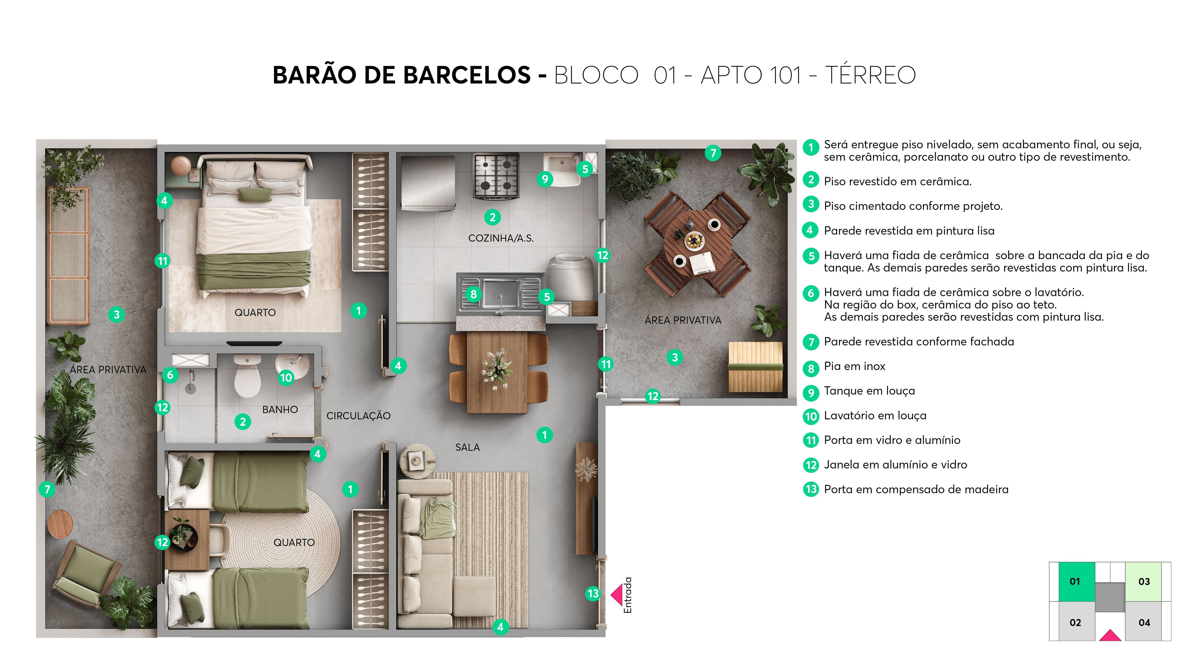 Residencial Barão de Barcelos - Foto 10