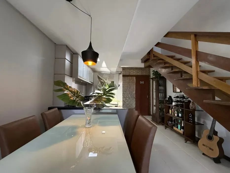 Duplex no bairro Arroio Grande com 2 dormitórios e pátio - Foto 13