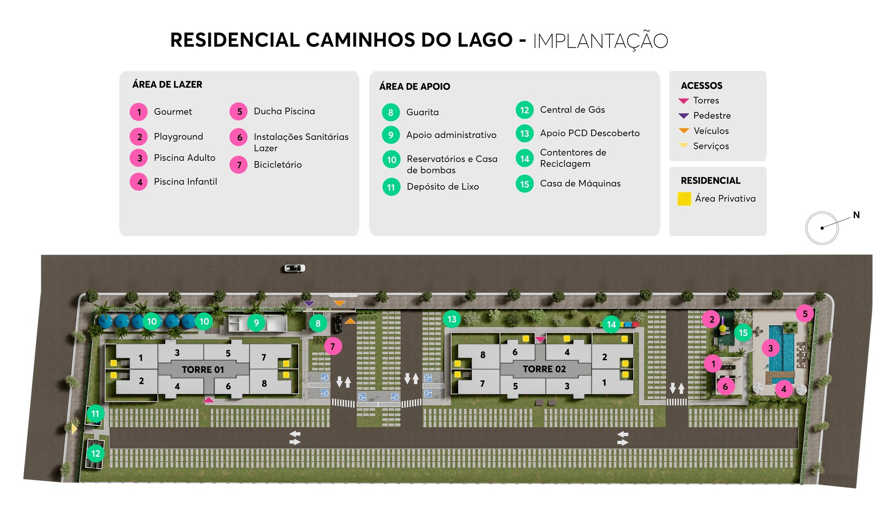 Residencial Caminhos do Lago - Foto 17