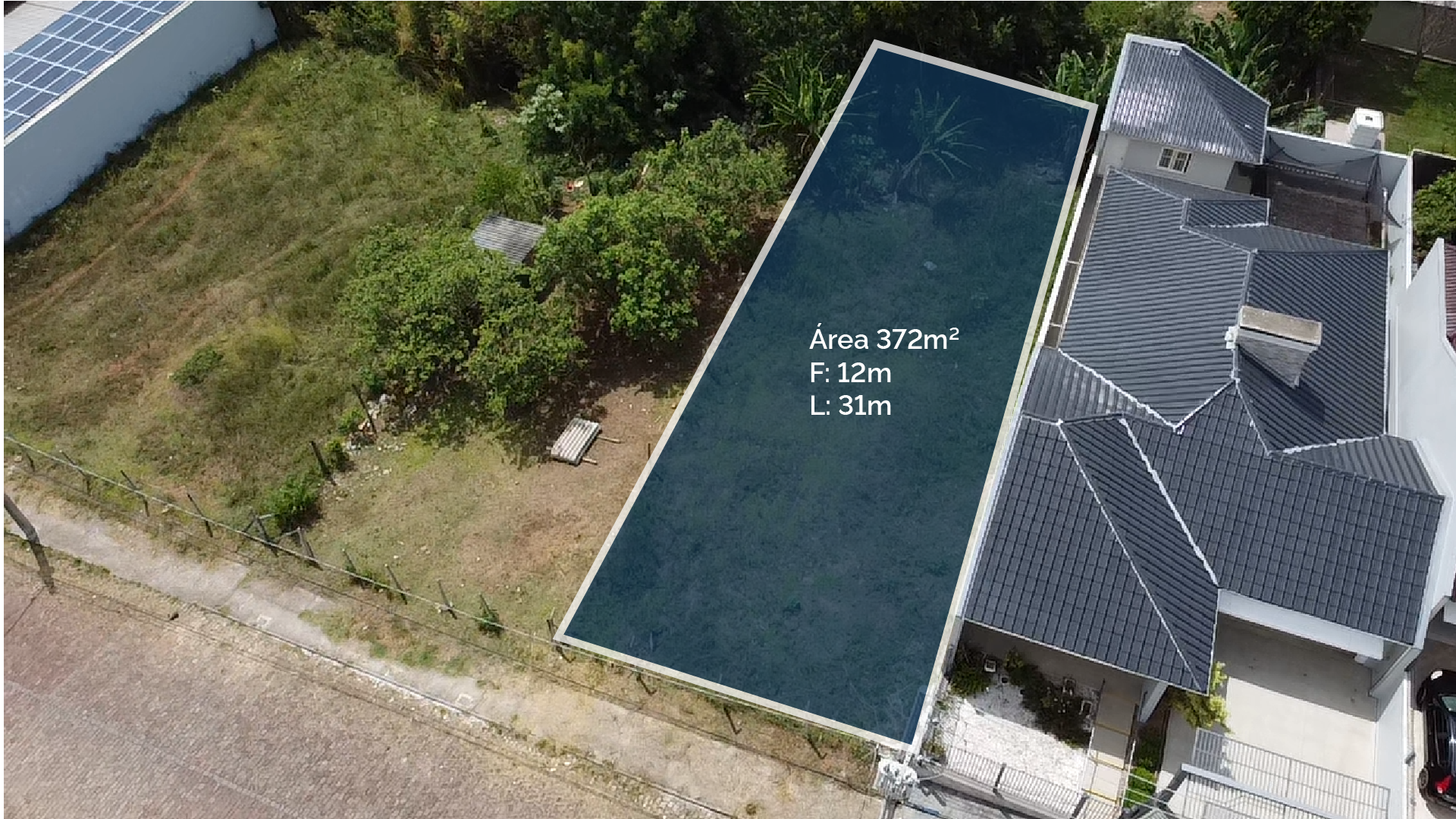 Terreno no Bonfim com 372m² 