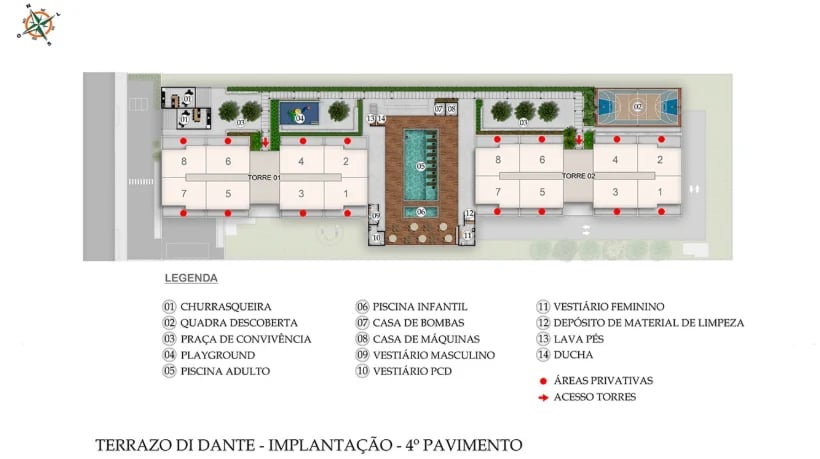 Residencial Terrazo di Dante - Foto 28